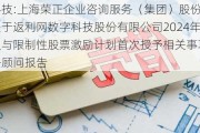 返利科技:上海荣正企业咨询服务（集团）股份有限公司关于返利网数字科技股份有限公司2024年股票期权与限制性股票激励***首次授予相关事项之独立财务顾问报告