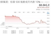 瑞银集团：标普 500 指数或月内跌 10%