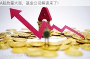 A股放量大涨，基金公司解读来了！