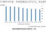 银行理财半年报：存续规模28.52万亿元，同比增加12.55%