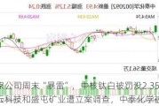 四家公司周末“暴雷”，中核钛白被罚没2.35亿，佳云科技和盛屯矿业遭立案调查，中泰化学被ST