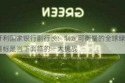 匈牙利国家银行副行长：制定可衡量的全球绿色转型目标是当下面临的一大挑战