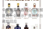 中报披露酱香酒公司数据是有什么暗示？贵州茅台蒋焰回应