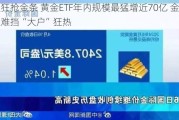 不仅狂抢金条 黄金ETF年内规模最猛增近70亿 金价承压难挡“大户”狂热