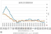 欧洲股市下挫 德国通胀数据进一步提振债券收益率