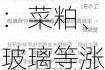 国内期货市场收盘：菜粕、玻璃等涨超1%，低硫燃料油跌超2%