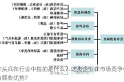 排头兵在行业中指的是什么？这类企业在市场竞争中有哪些优势？