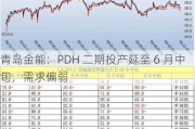 青岛金能：PDH 二期投产延至 6 月中旬，需求偏弱