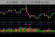 光大期货：12月5日矿钢煤焦日报