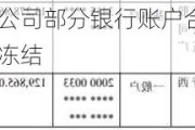 引力传媒：公司部分银行账户合计5134.53万元资金被冻结