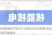 元续科技(08637)6月21日至6月26日招股 拟全球发售2700万股股份