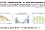 郑糖主力期价破位下跌，巴西产糖量引关注