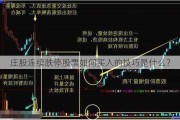 庄股连续跌停股票如何买入的技巧是什么？