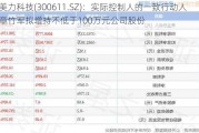 美力科技(300611.SZ)：实际控制人的一致行动人章竹军拟增持不低于100万元公司股份