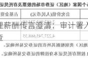 公募基金经理薪酬传言澄清：审计署入驻12家公募进行全面检查