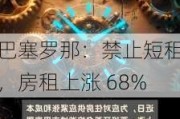 巴塞罗那：禁止短租，房租上涨 68%