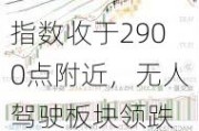 指数收于2900点附近，无人驾驶板块领跌