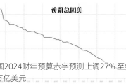 美国2024财年预算赤字预测上调27% 至约1.9万亿美元