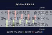 业绩增速波动明显、负债率逼近60%，紫金矿业募资超180亿元，八成主要用于偿还境外债务