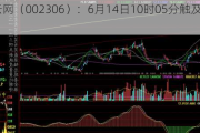 中科云网（002306）：6月14日10时05分触及涨停板