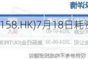 医渡科技(02158.HK)7月18日耗资1.26万港元回购3600股