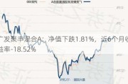 广发聚丰混合A：净值下跌1.81%，近6个月收益率-18.52%