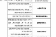 温州银行丽水分行被罚30万元：贷前调查未尽职