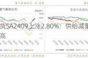 纯碱期货SA2409上涨2.80%：供给减量需求稳增，谨慎追高