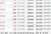 百胜中国(09987)5月17日斥资469.19万港元回购1.55万股