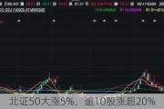 北证50大涨5%，逾10股涨超20%