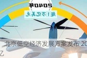 电新周报：北京低空经济发展方案发布 2027年产业规模达千亿