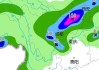 四川盆地等地有大到暴雨：山东中北部等地部分地区有大暴雨