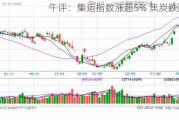 午评：集运指数涨超5% 焦炭跌超2%