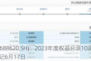 安凯微(688620.SH)：2023年度权益分派10派0.3元 股权登记6月17日