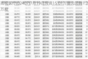 高视医疗(02407)7月19日斥资15.01万港元回购1.2万股