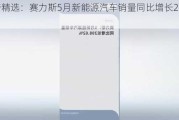 公告精选：赛力斯5月新能源汽车销量同比增长298.62%