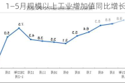 深圳：1―5月规模以上工业增加值同比增长12.3%