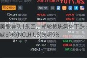 美股异动 | 航空、邮轮板块集体下跌 挪威邮轮(NCLH.US)跌超9%