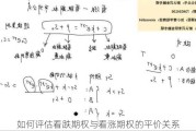 如何评估看跌期权与看涨期权的平价关系