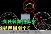 VGRS灯亮起代表什么意思？