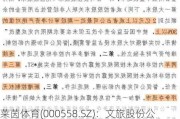 莱茵体育(000558.SZ)：文旅股份公司拟主动申请在股转系统终止挂牌