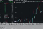 独董弃权！这家A股公司金融衍生品交易上限提至8.4亿美元