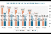 中核科技(000777.SZ)：产能扩建目标基本满足核电核化工行业中高端阀门产品的供货需求