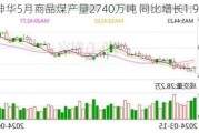 中国神华5月商品煤产量2740万吨 同比增长1.9%