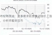 布伦特原油：夏季需求前景推动油价上涨，分析师看好后市