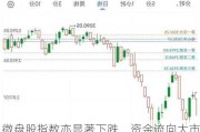 微盘股指数亦显著下跌，资金流向大市值个股