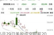 5月29日美股成交额前20：英伟达再创新高，连续四日累涨21%