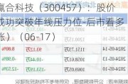 赢合科技（300457）：股价成功突破年线压力位-后市看多（涨）（06-17）