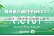 2024端午档新片预售票房破2000万