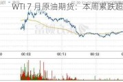 WTI 7 月原油期货：本周累跌超 1.89%